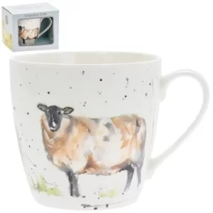 Country Life Mug Sheep