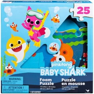 Pinkfong Baby Shark - Foam Puzzle (25 Pieces)