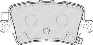 Ferodo FDB1862 Brake Pad Set Rear Axle Premier Car