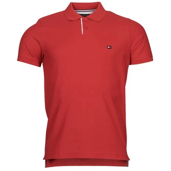 Tommy Hilfiger 1986 CONTRAST PLACKE, XLG mens Polo shirt in Red - Sizes XXL,S,M,L,XL