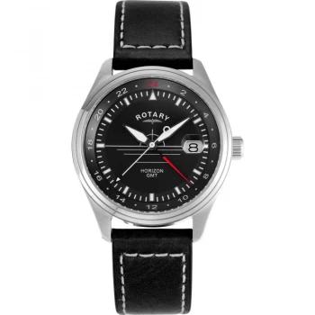 Rotary Black 'Horizon' Sports Watch - HGS00001/04