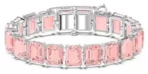 Swarovski 5610363 Millenia Octagon Rose Pink Stone Bracelet Jewellery