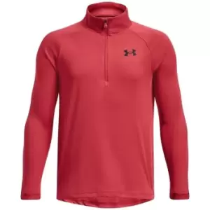 Under Armour Tech 2.0 Half Zip Top Junior Boys - Red