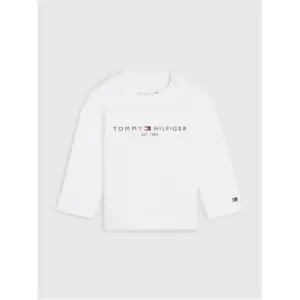 Tommy Hilfiger Baby Essential Tee L/S - White