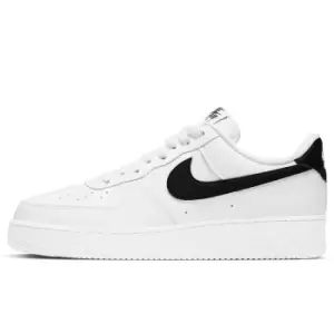 Nike Air Force 1 07, White/White/White/Black, size: 10+, Male, Trainers, CT2302-100