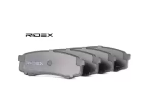 RIDEX Brake pad set TOYOTA,MITSUBISHI,LEXUS 402B0231 4605A389,4605A458,AY060TY006 0446560010,0446660010,0446660020,0446660040,0446660050,0446660060