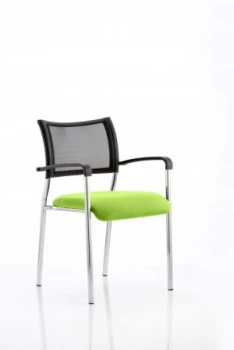 Brunswick Bespoke Colour Seat Chrome Frame Myrrh Green