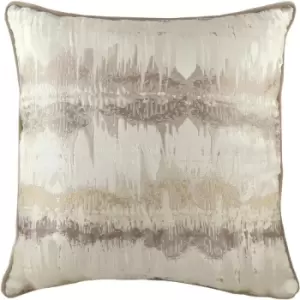 Evans Lichfield Inca Jacquard Cushion 43x43cm Mocha - Mocha