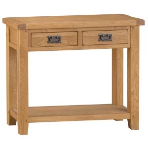 Robert Dyas Stockbridge Oak Console Table