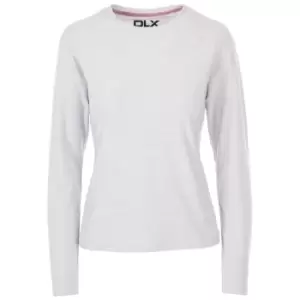 Trespass Womens/Ladies Jannett Long-Sleeved T-Shirt (S) (Pale Grey Marl)