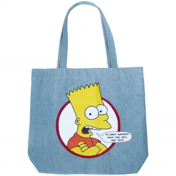 Cakeworthy x The Simpsons - I'm Bart Simpson Denim Tote