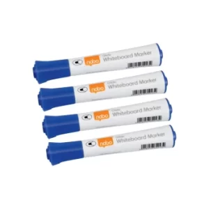 Glide Whiteboard Pens Bullet Tip 10 Pack Blue