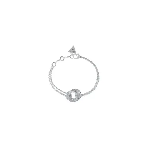 Guess Jewellery Ladies Perfect Mini Links Bracelet UBB04063RHL