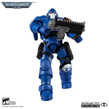 McFarlane Warhammer 40,000 7" Action Figure - Ultramarines Reiver with Bolt Carbine