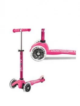 Micro Scooter Mini Deluxe Scooter LED - Pink