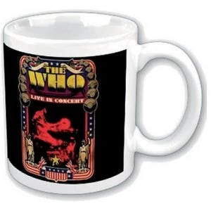 The Who - Live in Concert Boxed Standard Mug