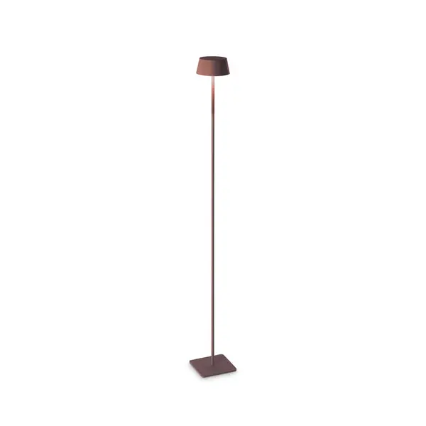 Pure Integrated LED Outdoor Bollard Coffee Brown 230Lm 3000K IP54