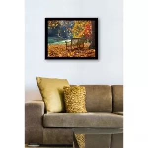 SC0545 Multicolor Decorative Framed MDF Painting