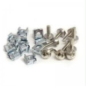 StarTech.com 50 Pkg M5 Mounting Screws & Cage Nuts for Server Rack