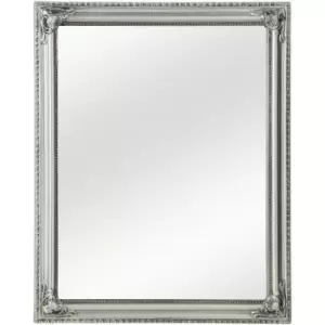 Premier Housewares Classic Silver Finish Wall Mirror