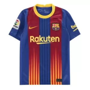 Nike FC Barcelona Home Shirt 2020 2021 Juniors - Multi