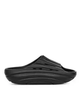 UGG Ugg Foamo Wedge Slides - Black, Size 4, Women