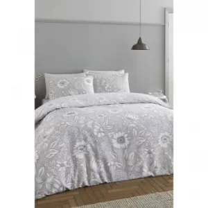 Catherine Lansfield Tapestry Floral Easy Care Reversible Duvet Set