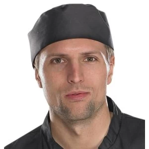 Click Workwear Chefs Skullcap Black