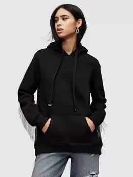 Allsaints Giselle Chain Hoody - Black