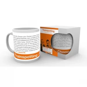 Trainspotting Quote Mug