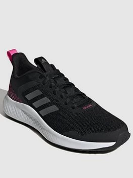 adidas Fluidstreet - Black, Size 4, Women