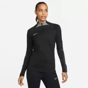 Nike Dri-FIT Strike Womens Drill Top - Black