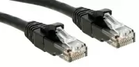 Lindy Cat.6 UTP Premium 0.5m networking cable Black