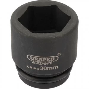 Draper Expert 3/4" Drive Hexagon Impact Socket Metric 3/4" 36mm