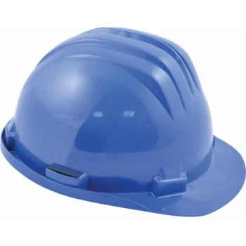 Royal Blue Standard Safety Helmet - Sitesafe