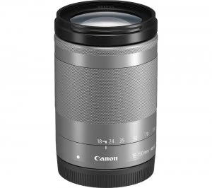 EF-M 18-150 mm f/3.5-5.6 Standard Zoom Lens - Silver