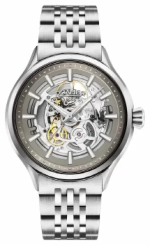 Roamer Competence Skeleton III Steel Bracelet 101663 41 55 Watch