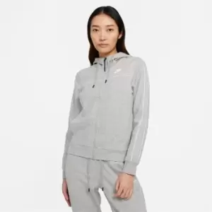 Nike Essential Fleece Full Zip Hoody Womens - Grey