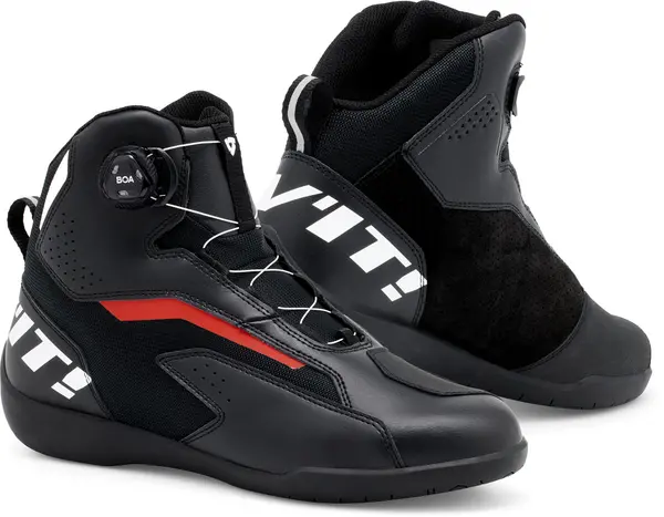 REV'IT! Shoes Jetspeed Pro Black Red Size 45