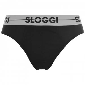 Sloggi Men Go Mini Briefs - Black-004