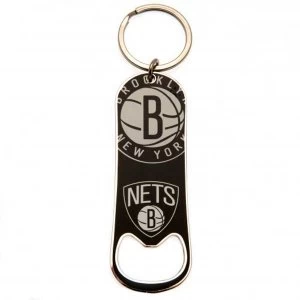 Brooklyn Nets Bottle Opener Keychain