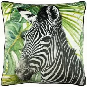 Paoletti Jungle Cushion Cover (One Size) (Green) - Green