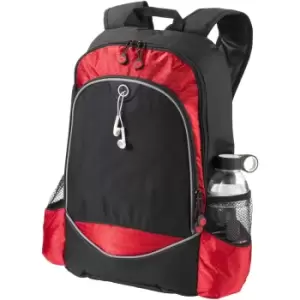 Bullet Benton 15" Laptop Backpack (33 X 13.9 X 45Cm, Solid Black/Red)