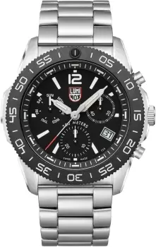 Luminox Watch Sea Pacific Diver Chronograph 3140 Black Black