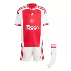 adidas Ajax Amsterdam Home 2023 2024 Minikit Infants - White