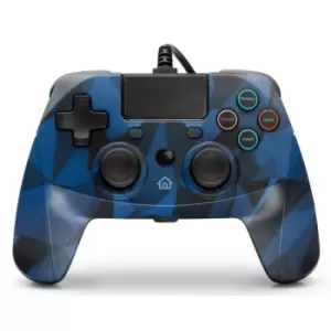 Snakebyte GAMEPAD 4 S Wired Controller for PS4 - Camo Blue