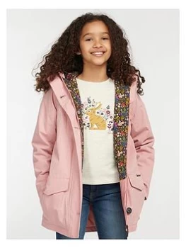 Barbour Girls Walkworth Jacket - Secret Pink, Secret Pink, Size 6-7 Years, Women