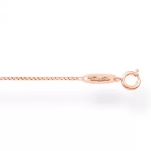 THOMAS SABO Rose Gold Plated Square Belcher Chain KE1106-415-12