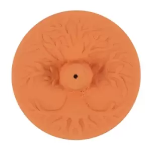 Tree of Life Terracotta Incense Plate