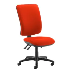 Dams MTO Senza Extra High Back Operator Chair with No Arms - Lombok Green